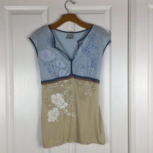 Old Navy Split Neck Sleeveless Maternity Top